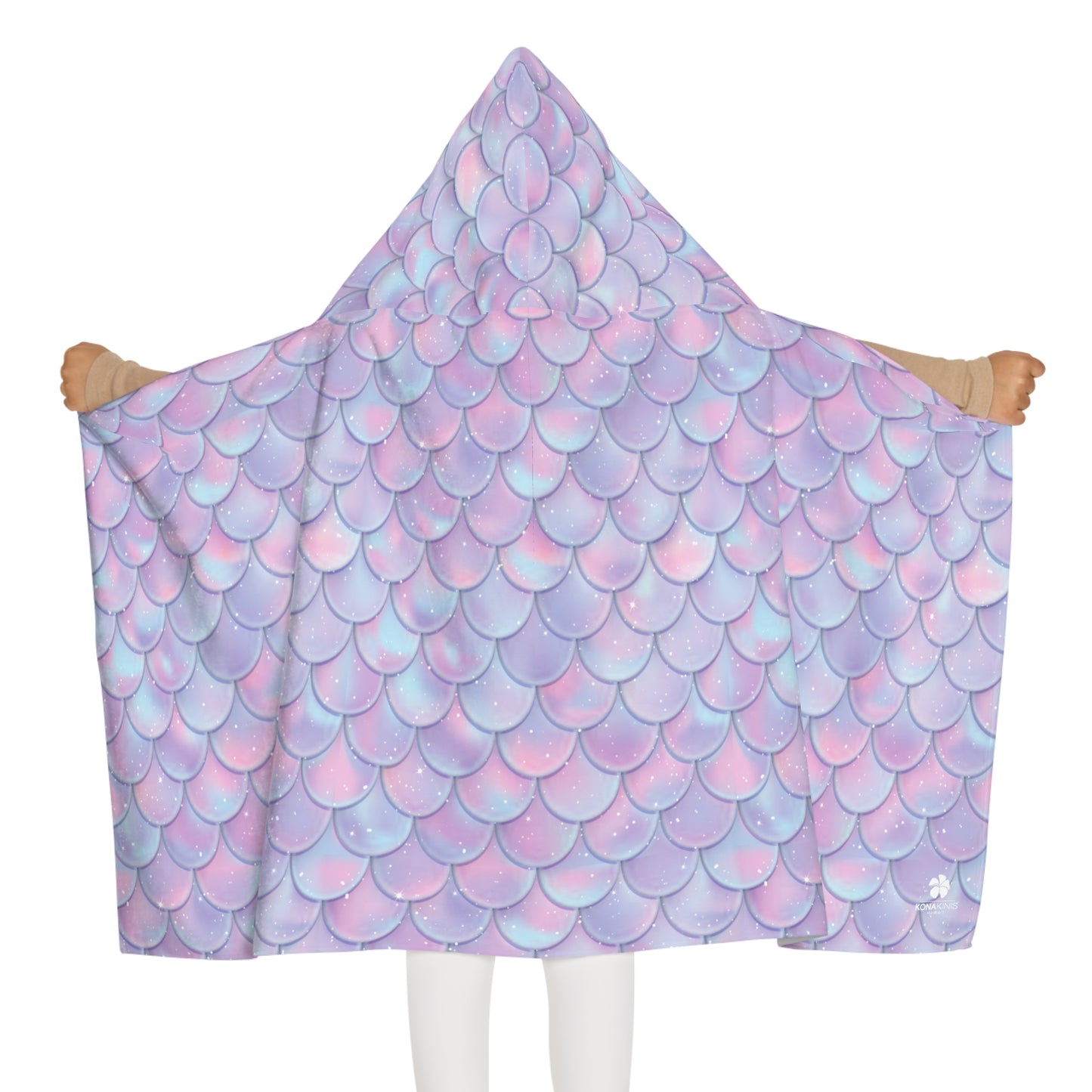 Youth Hooded Towel - Mermaid Shimmer