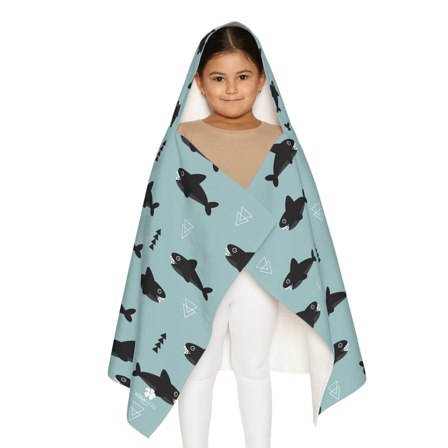 Youth Hooded Towel - Shark Bite