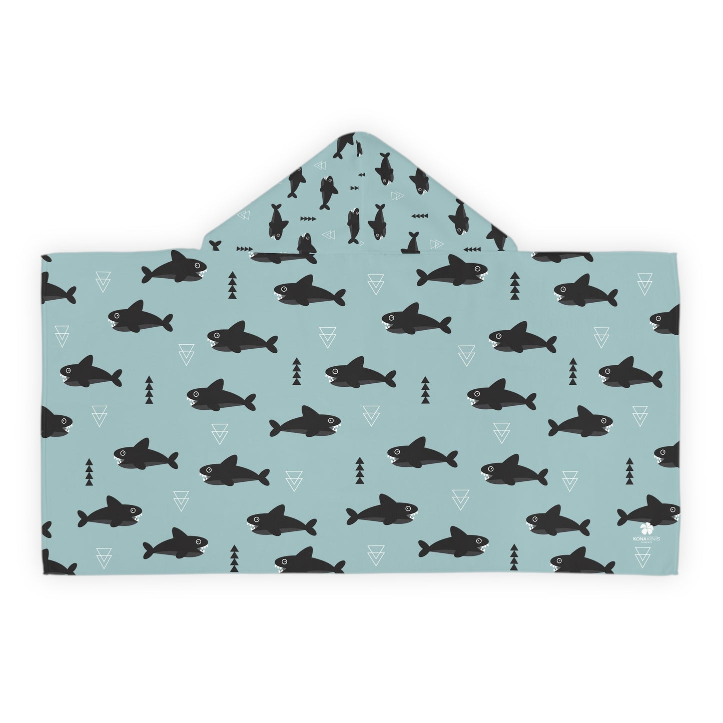 Youth Hooded Towel - Shark Bite