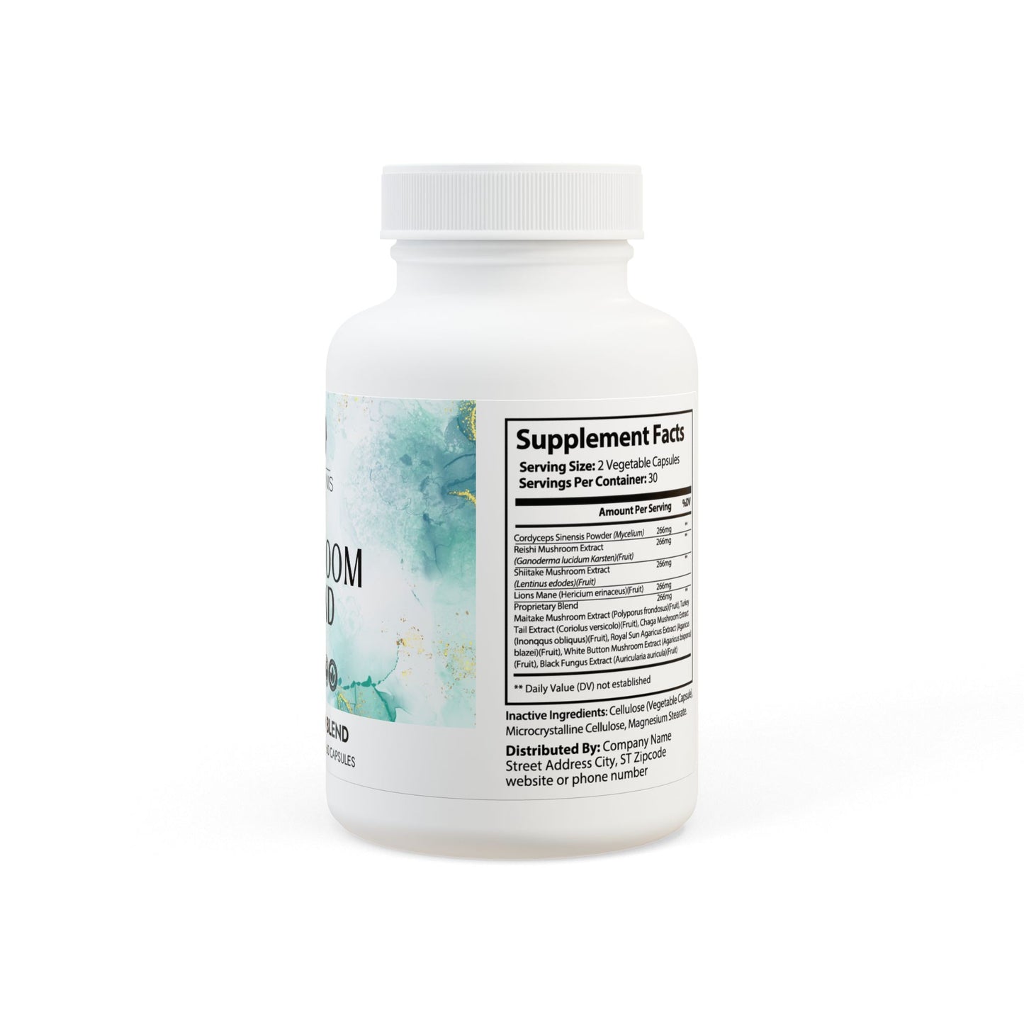 Mushroom Blend Supplement (60 Capsules)