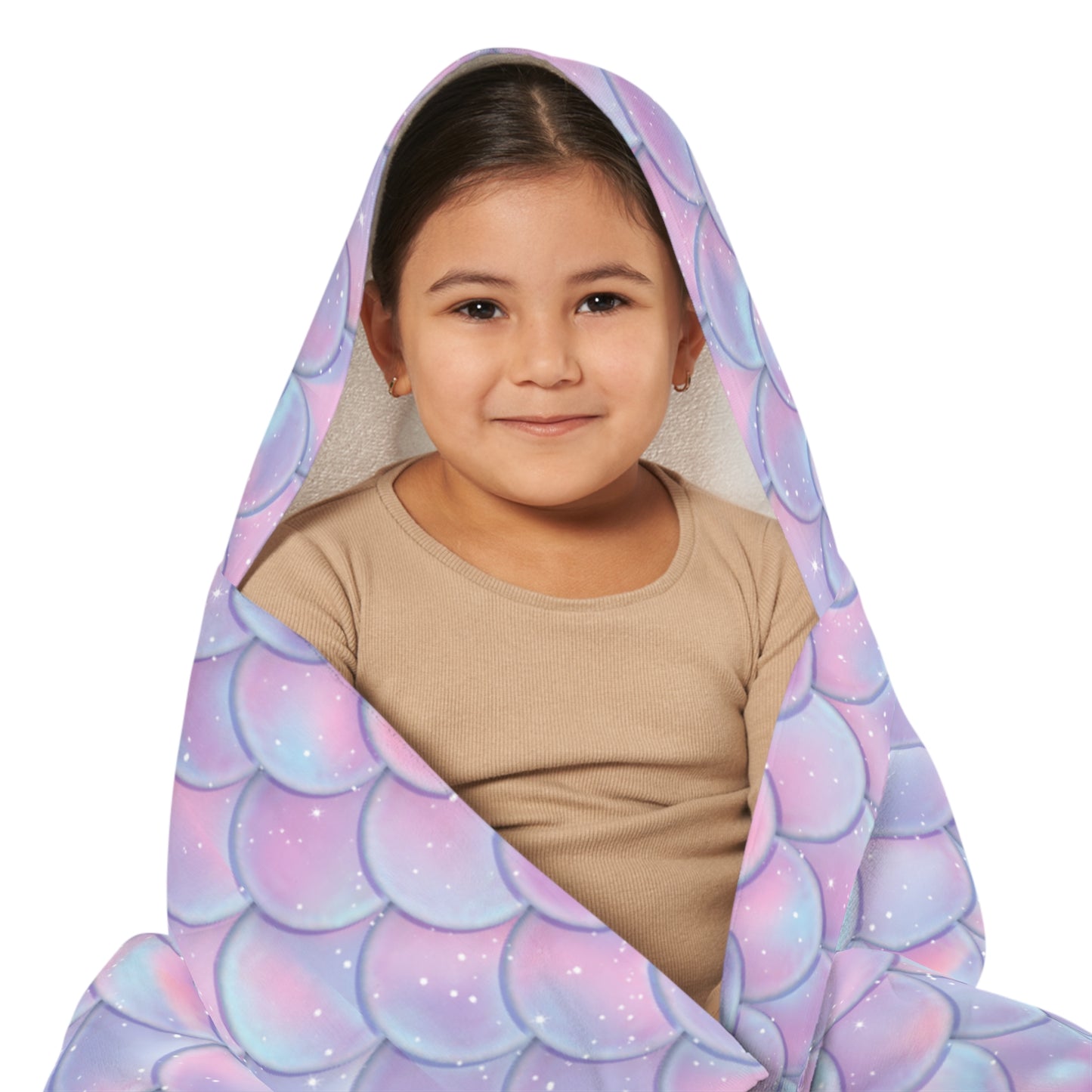 Youth Hooded Towel - Mermaid Shimmer