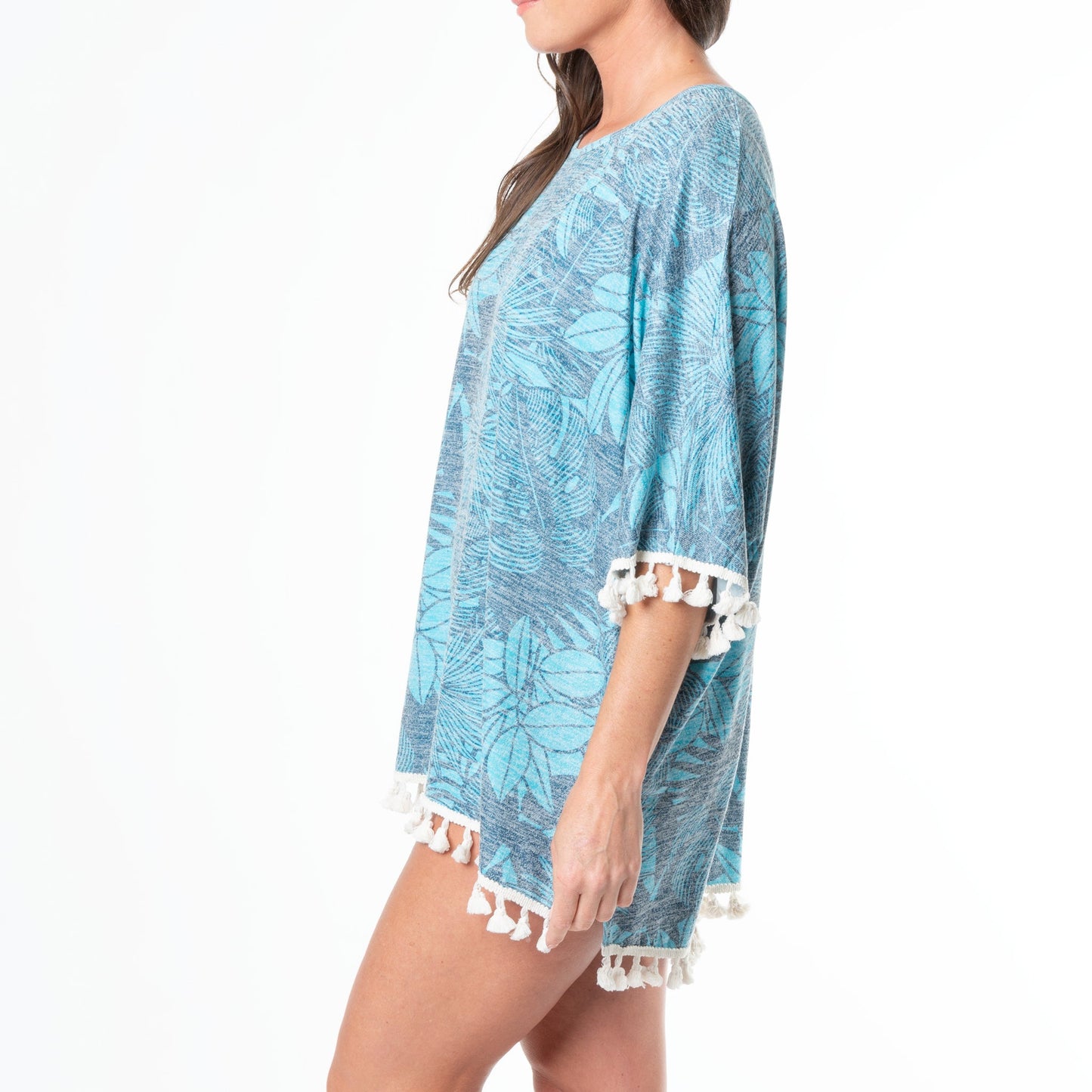 Elsie One Size Fringe Swimsuit Cover Up