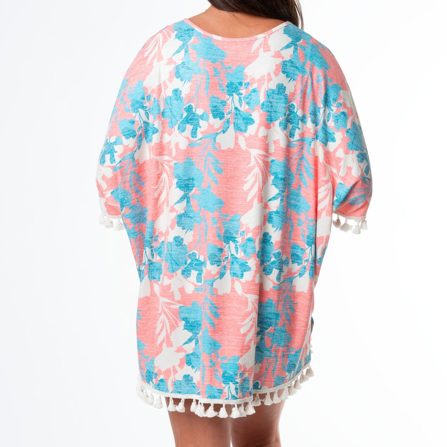Elsie One Size Fringe Swimsuit Cover Up