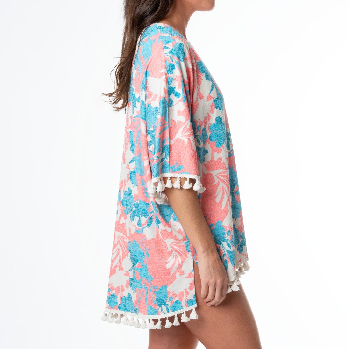 Elsie One Size Fringe Swimsuit Cover Up