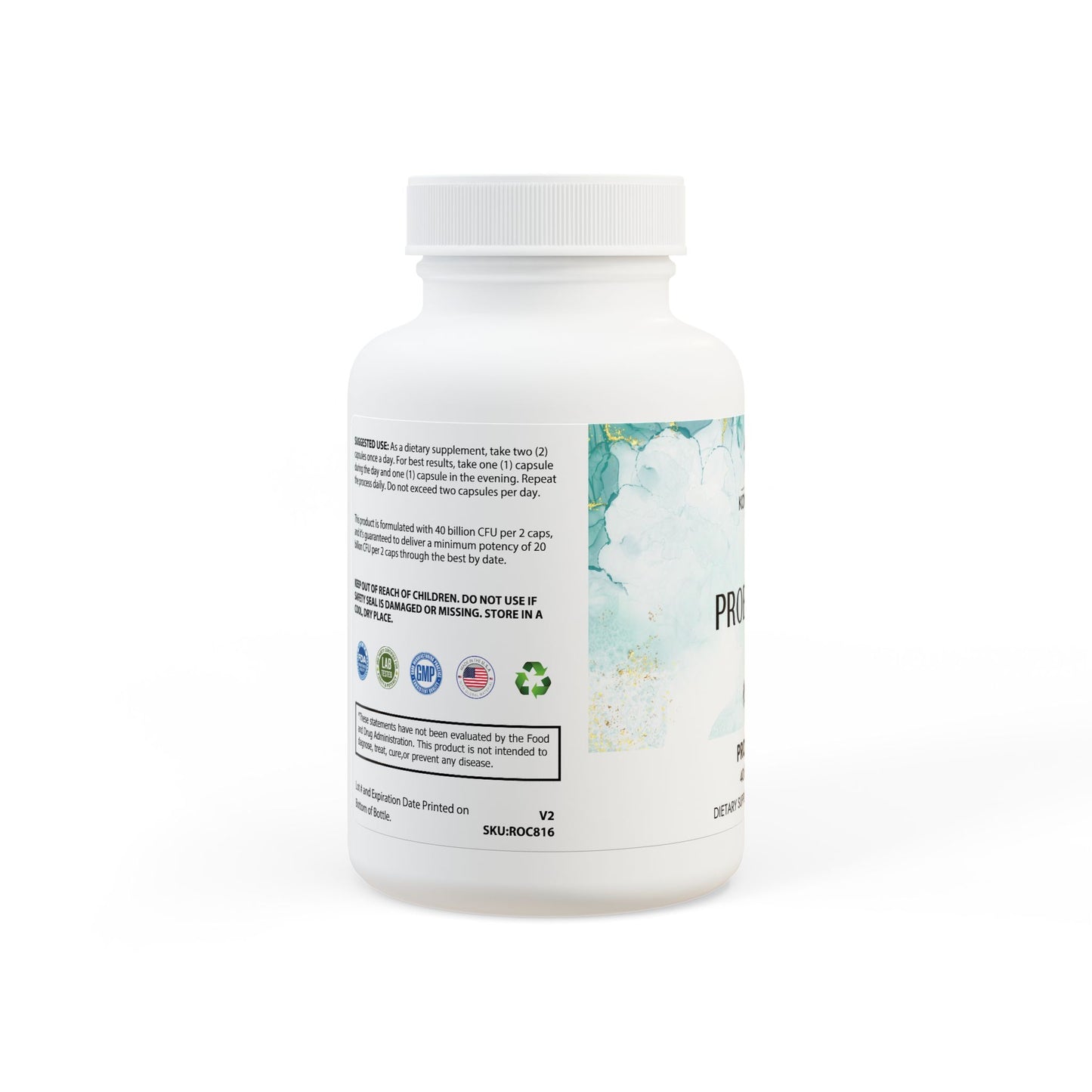 Probiotics Supplement (60 Capsules)