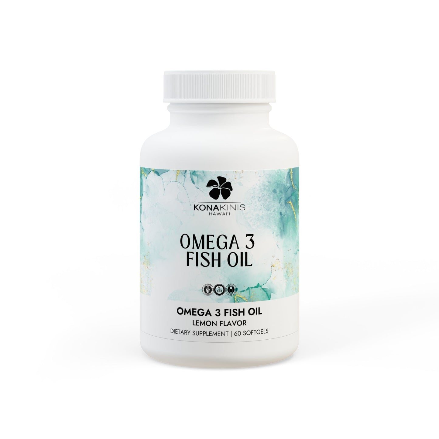 Omega 3 Fish Oil Supplement (60 Softgels)