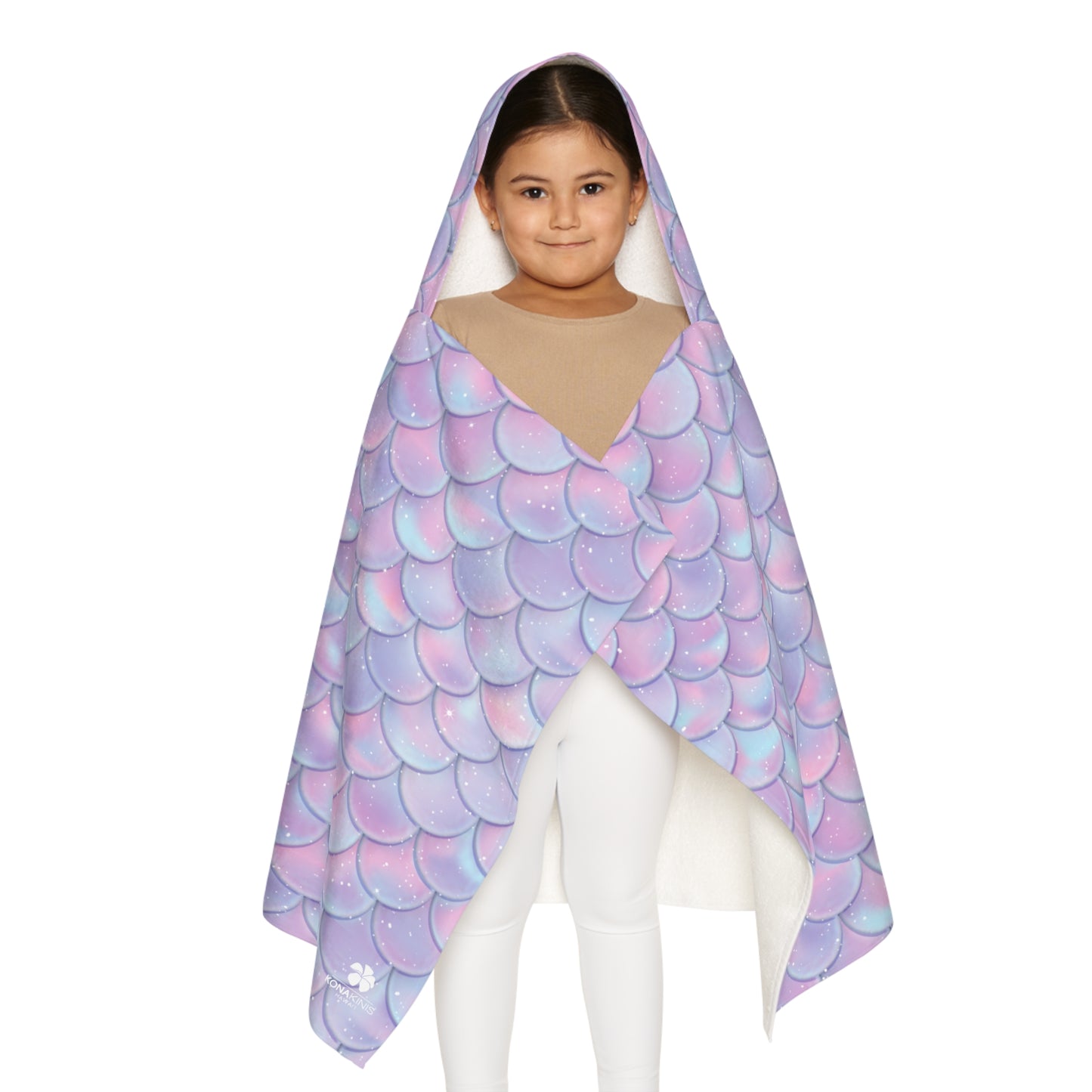 Youth Hooded Towel - Mermaid Shimmer