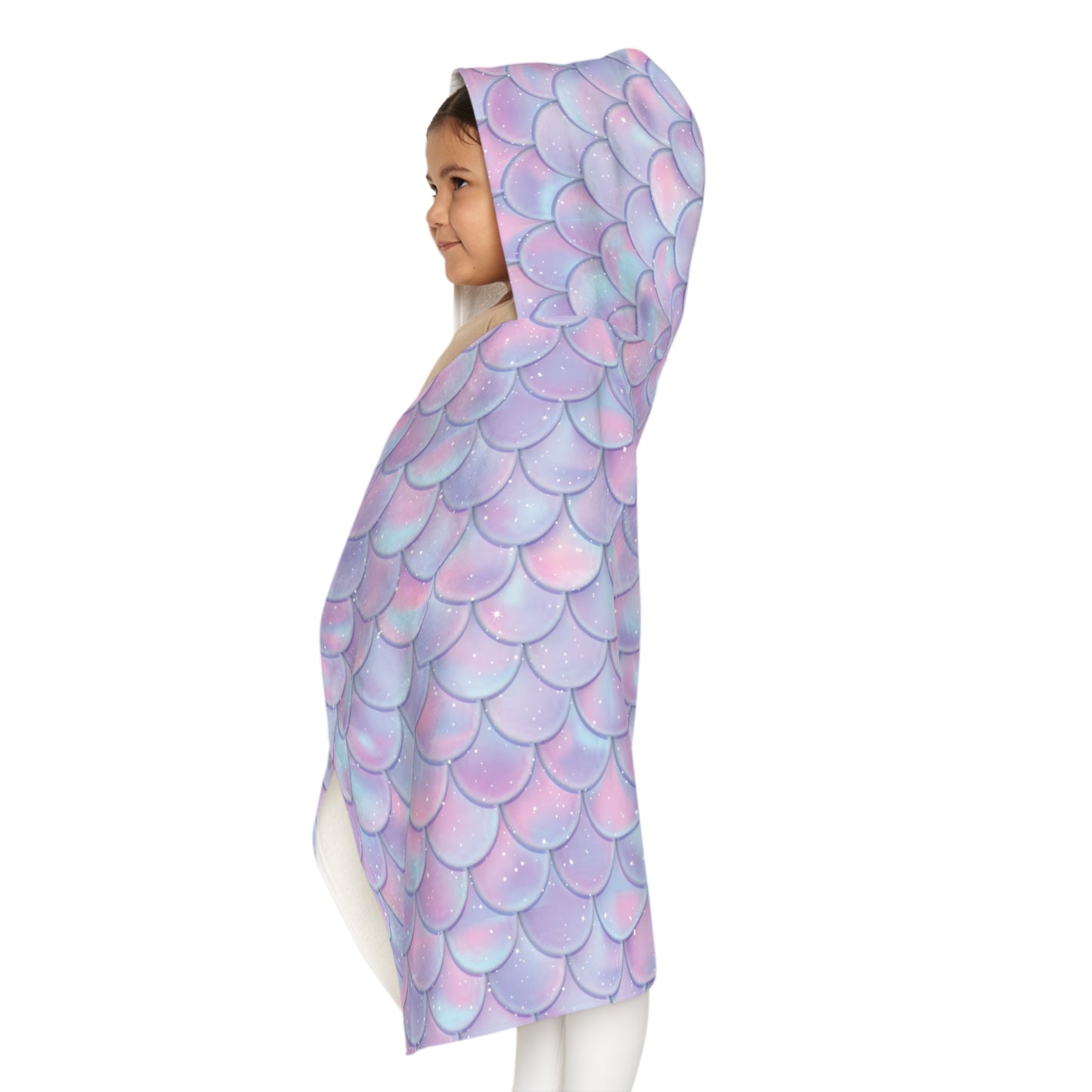Youth Hooded Towel - Mermaid Shimmer