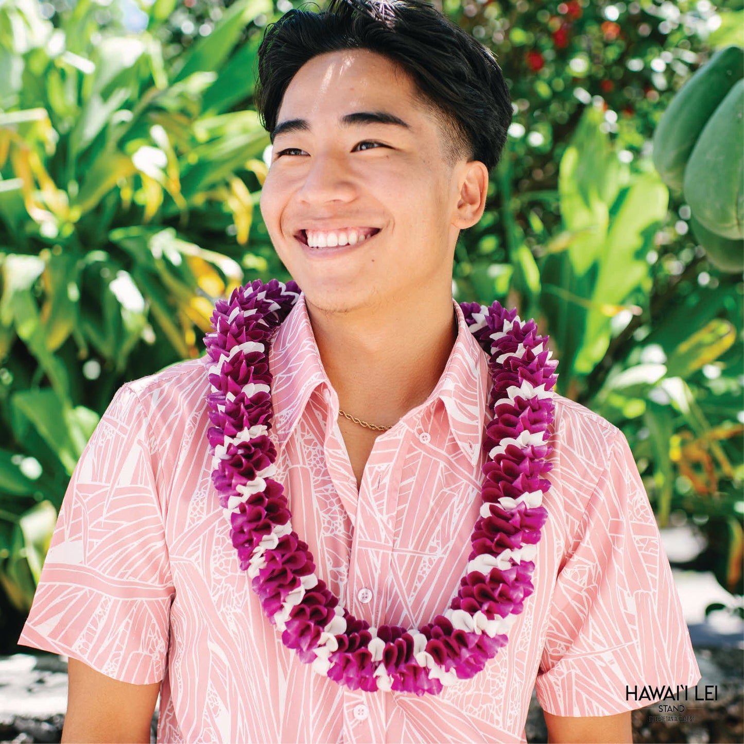 Spiral Orchid Lei (Fusion) (Pattern Varies)