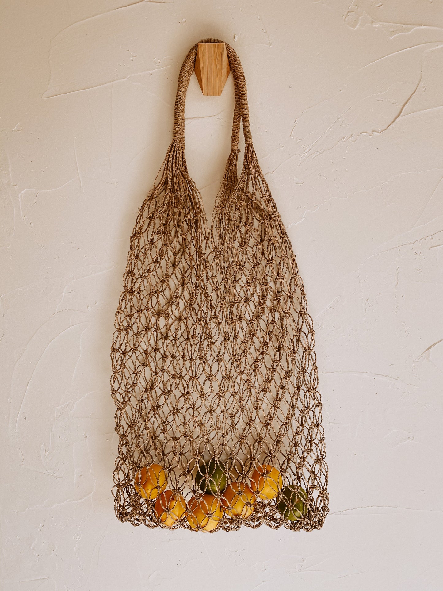 Natural Net Market Tote