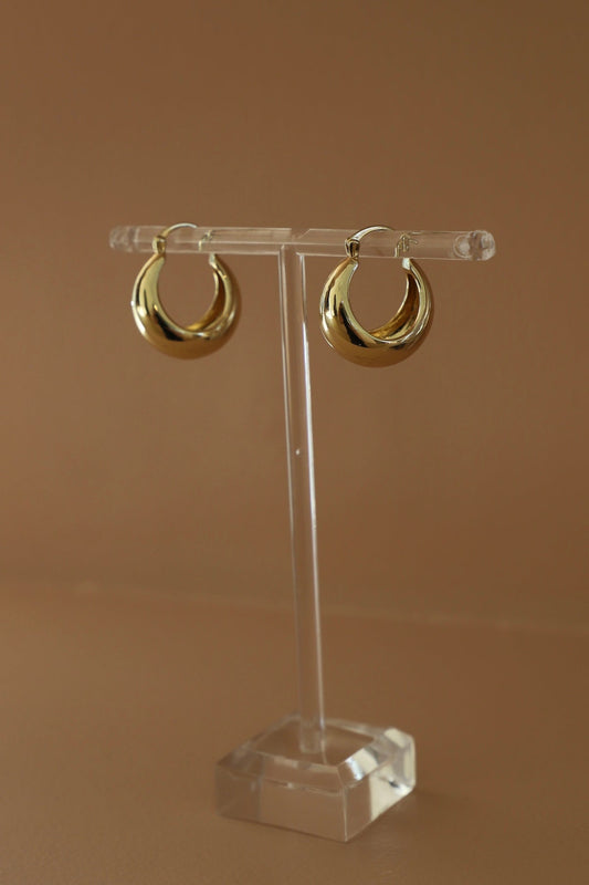 COCO CHUNKY HOOP EARRINGS