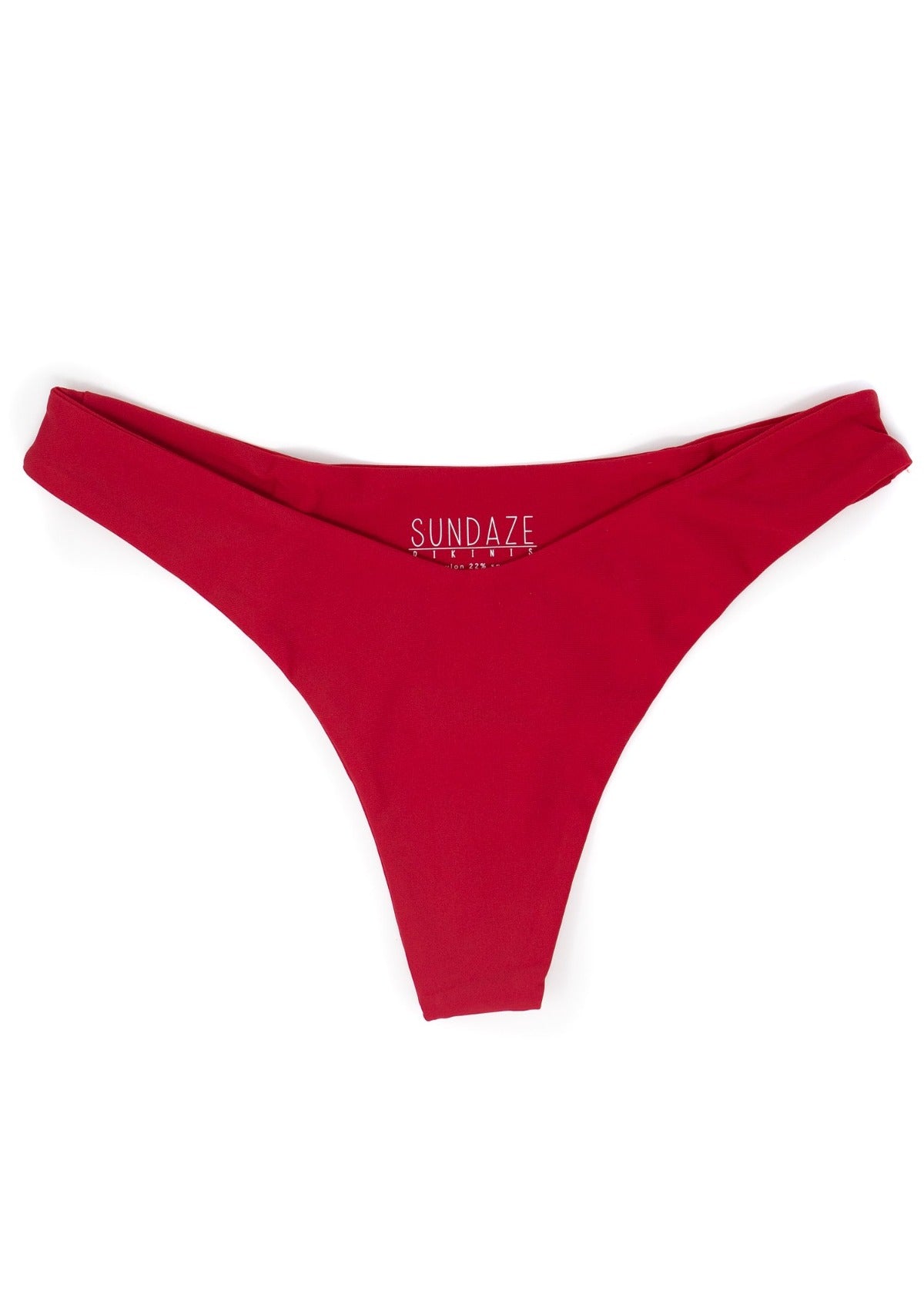 Lahaina Bikini Bottoms X Red