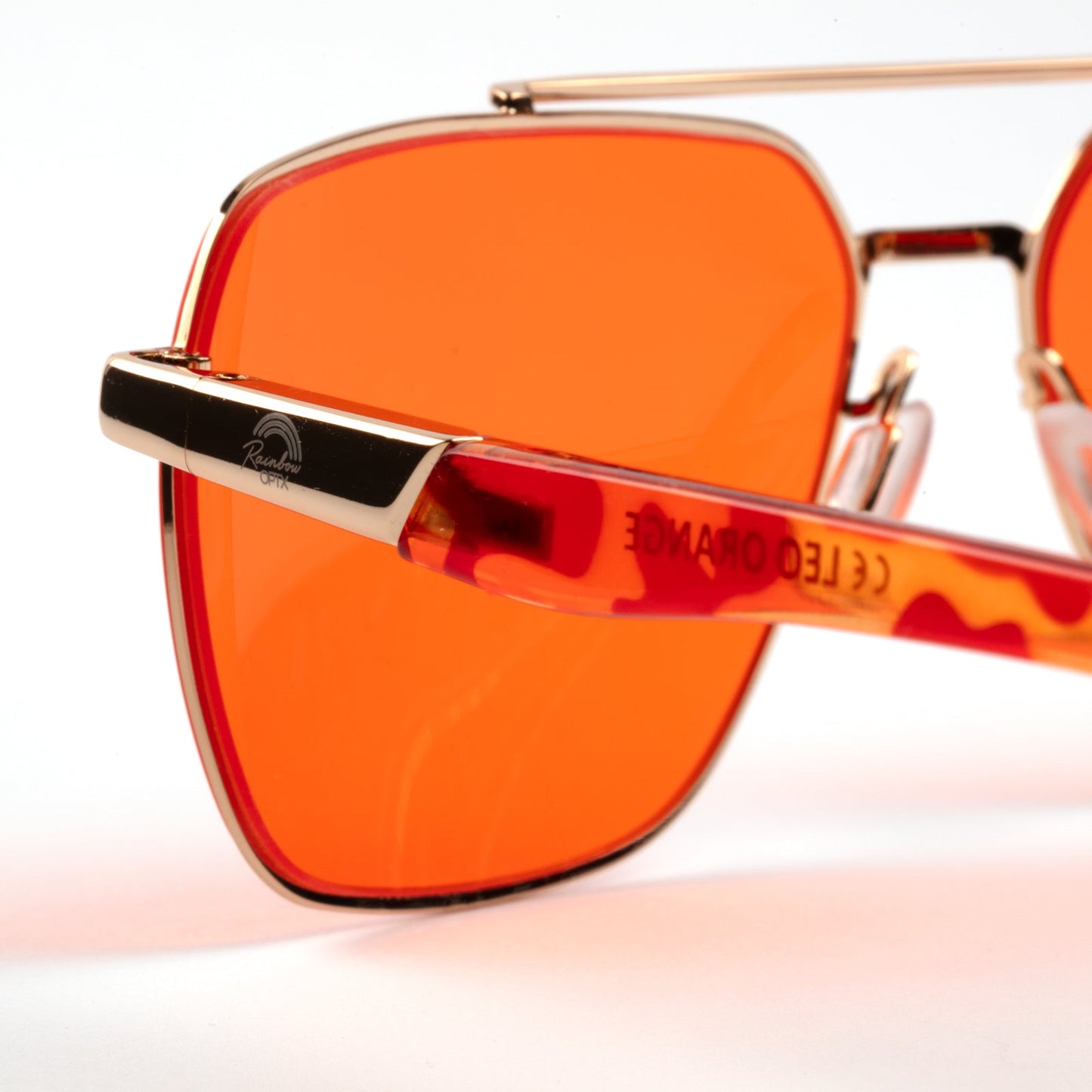 Orange - Leo Sunglasses