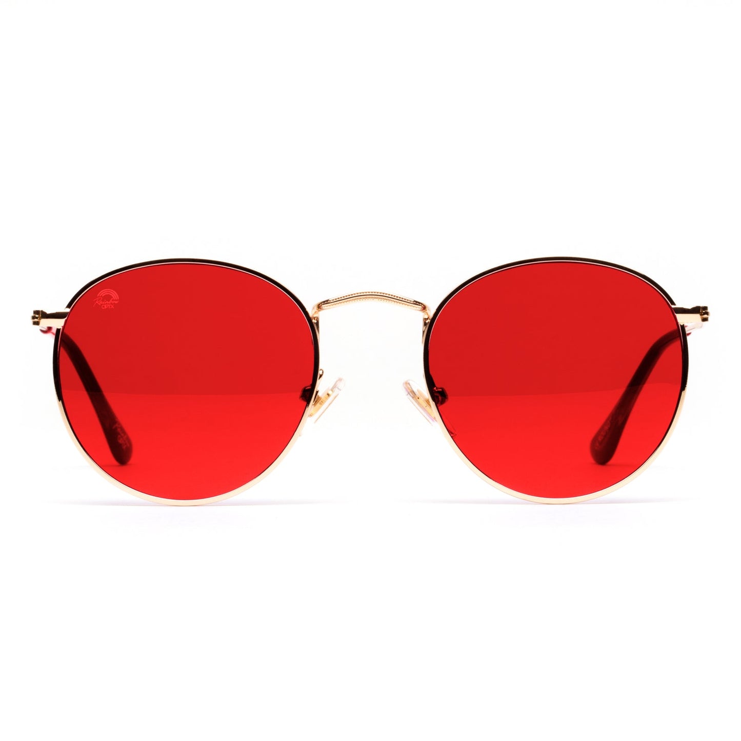 Red - Round Sunglasses