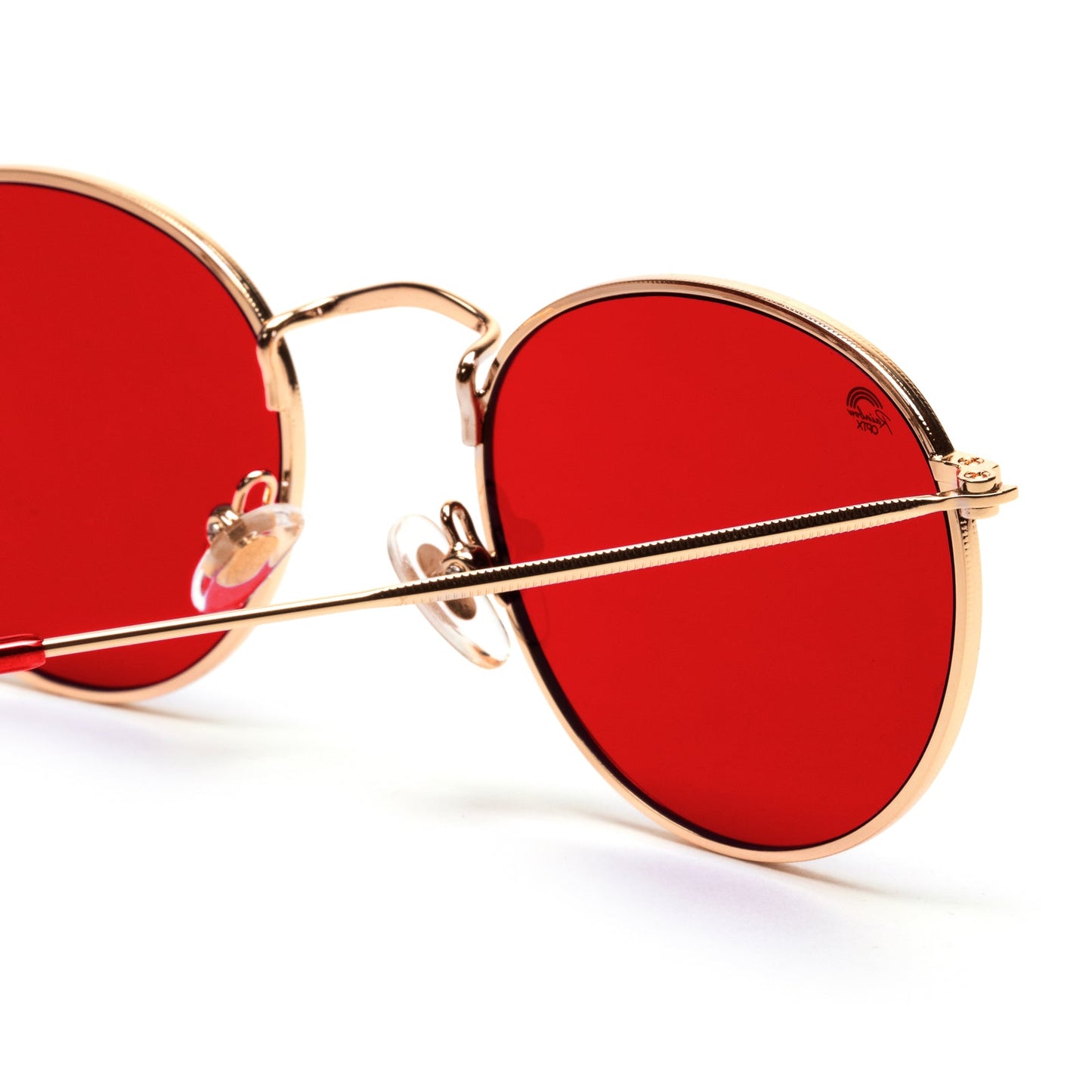 Red - Round Sunglasses