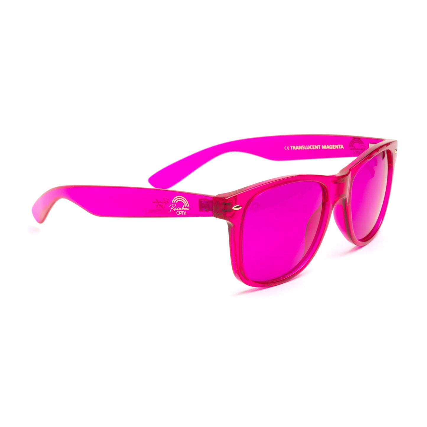 Magenta - Translucent Sunglasses