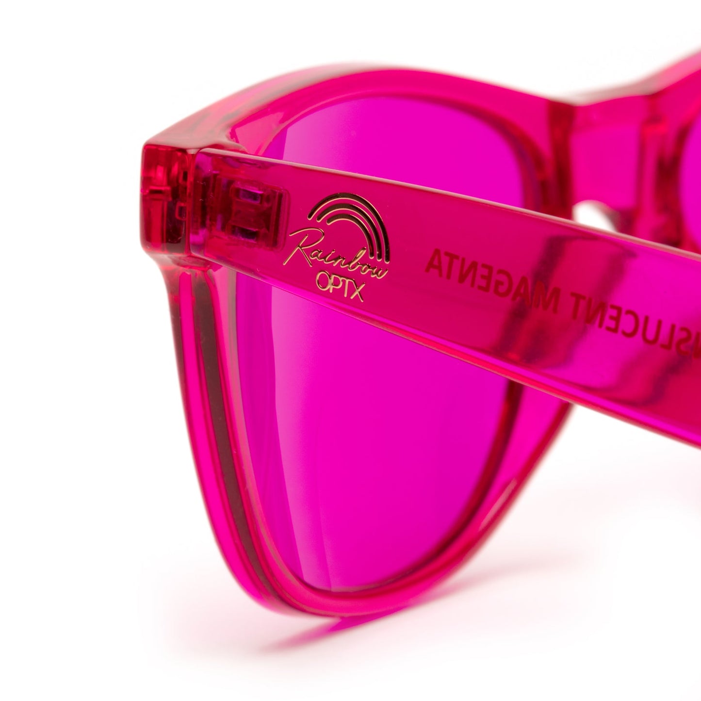 Magenta - Translucent Sunglasses