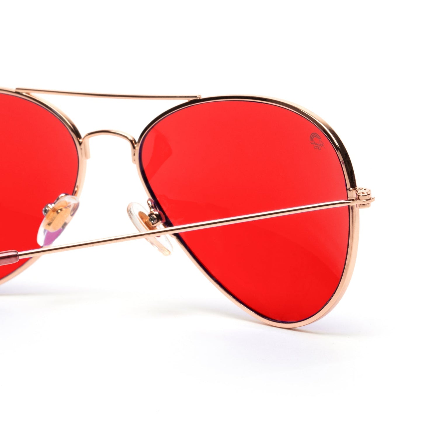 Red - Aviator Sunglasses
