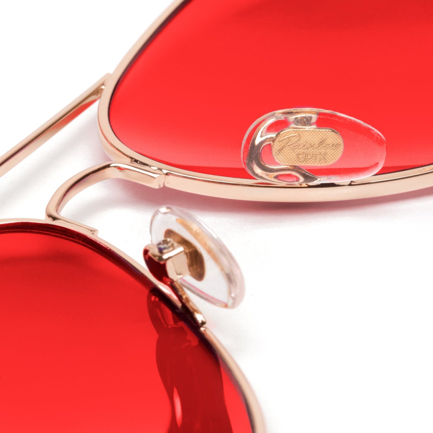 Red - Aviator Sunglasses