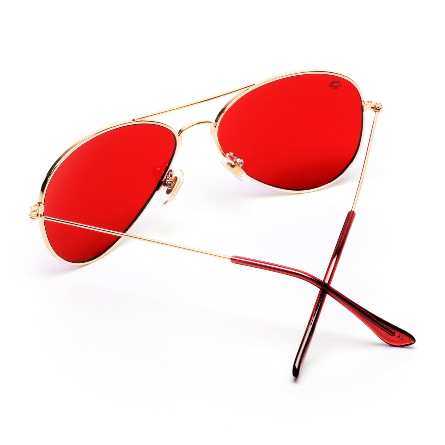 Red - Aviator Sunglasses