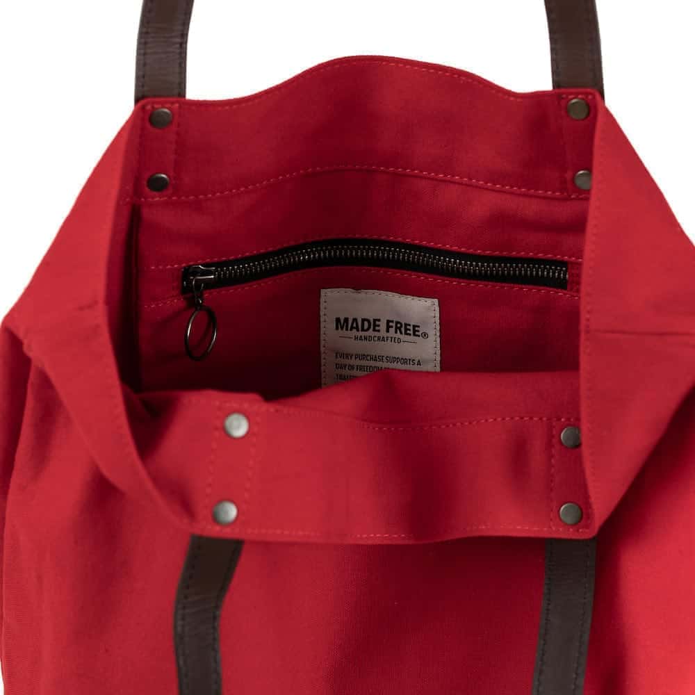 Day Tote Red