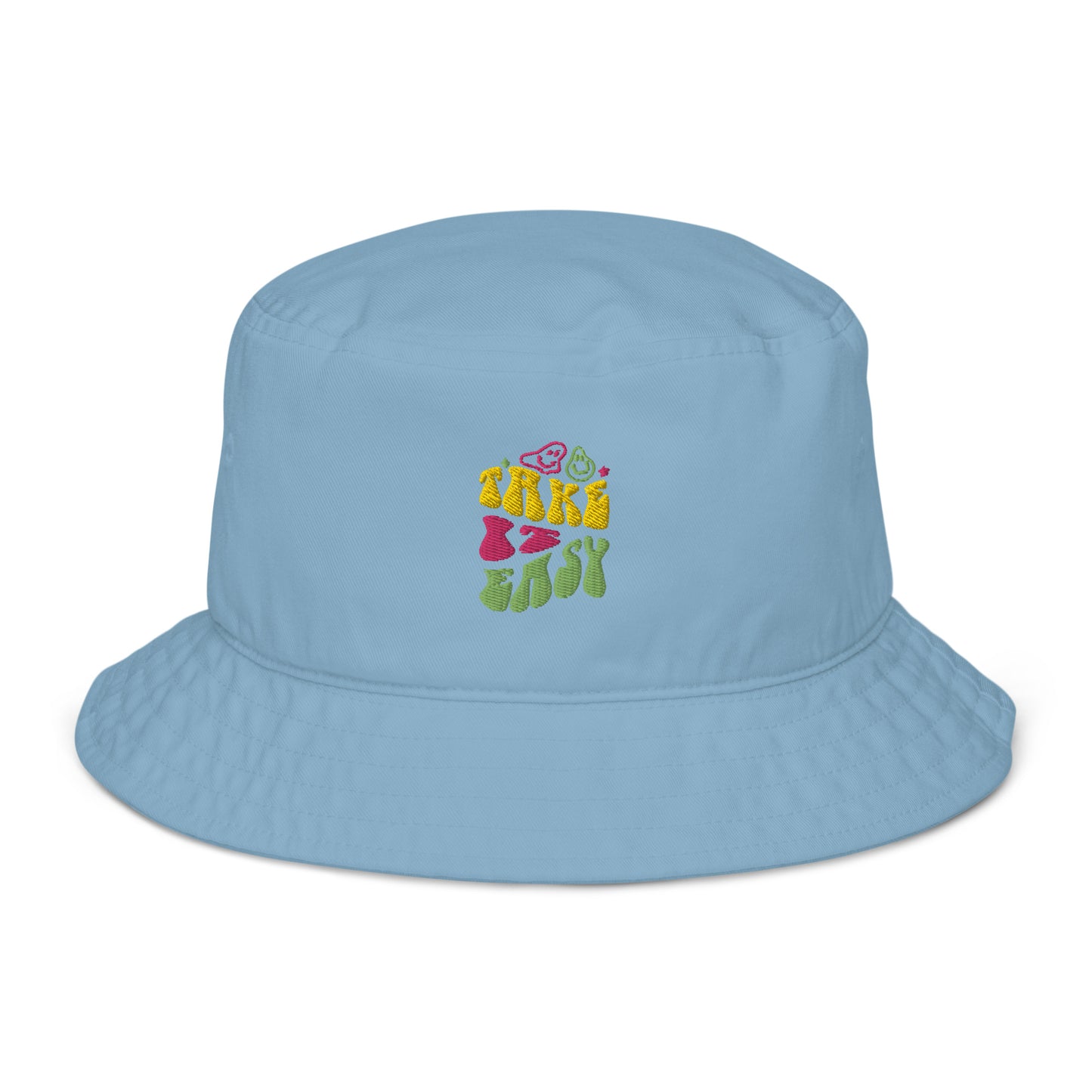 Organic bucket hat - take it easy