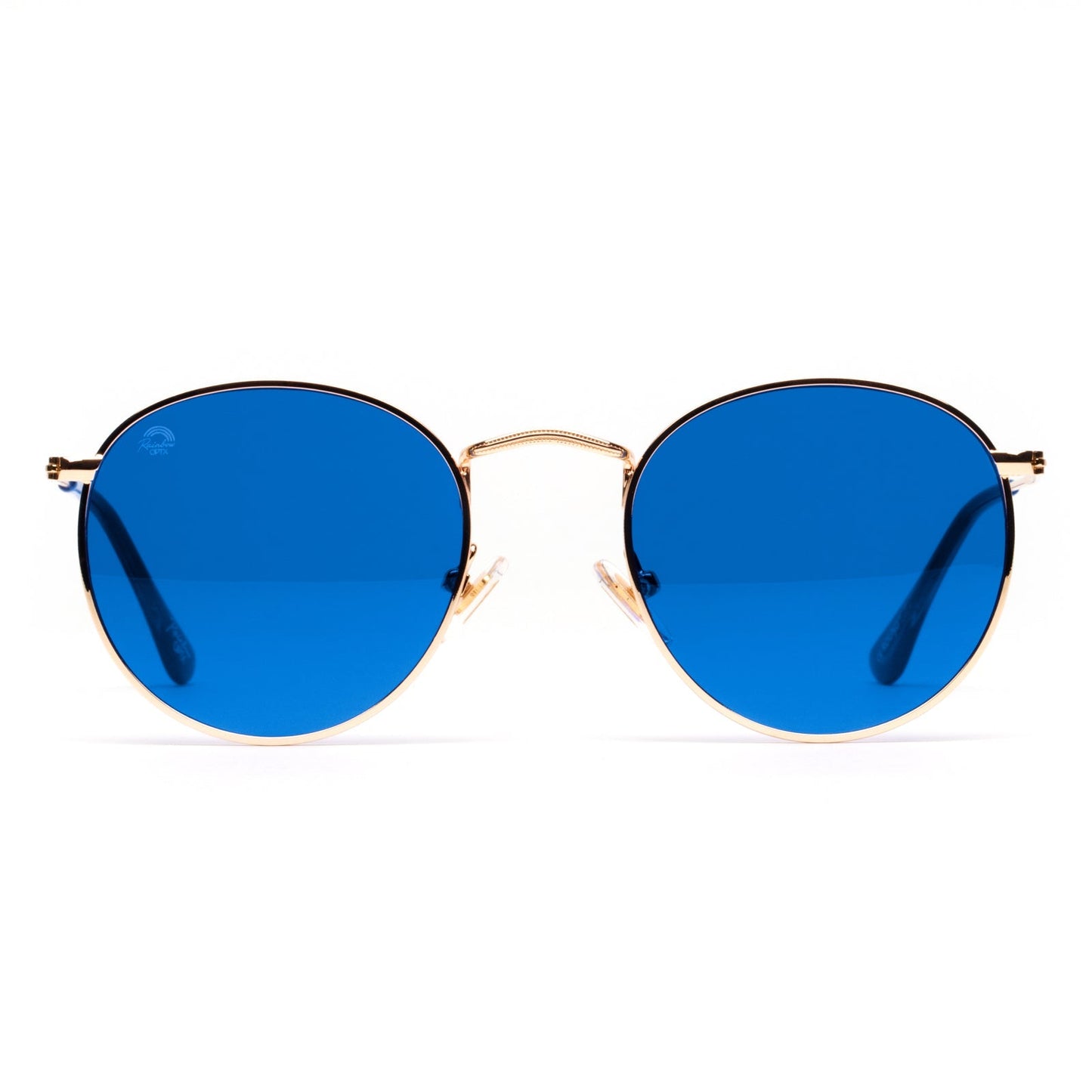 Blue - Round Sunglasses