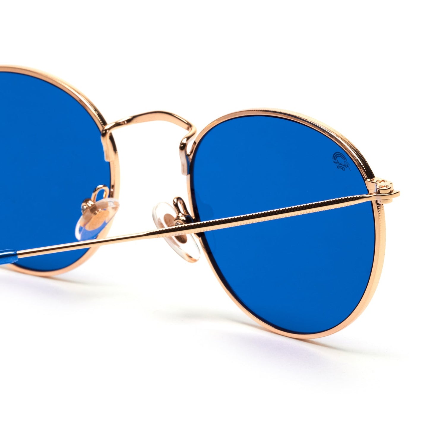 Blue - Round Sunglasses