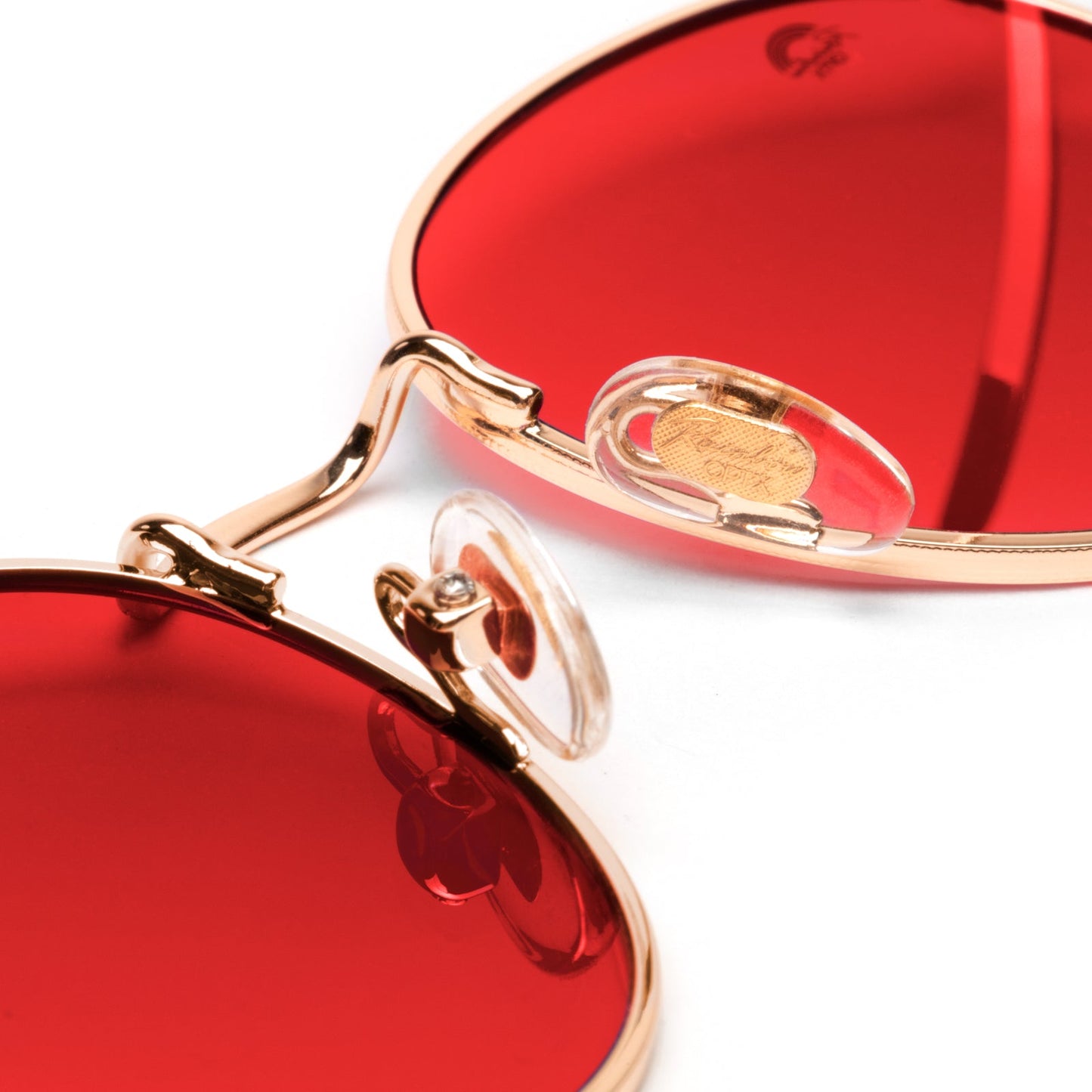 Red - Round Sunglasses