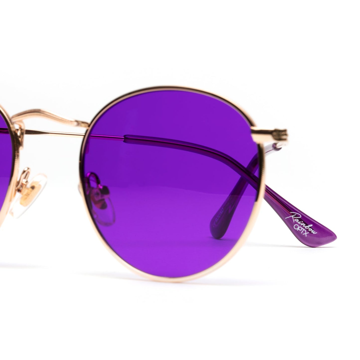 Violet - Round Sunglasses