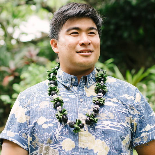 Kukui Nut (Ti Leaf) Lei