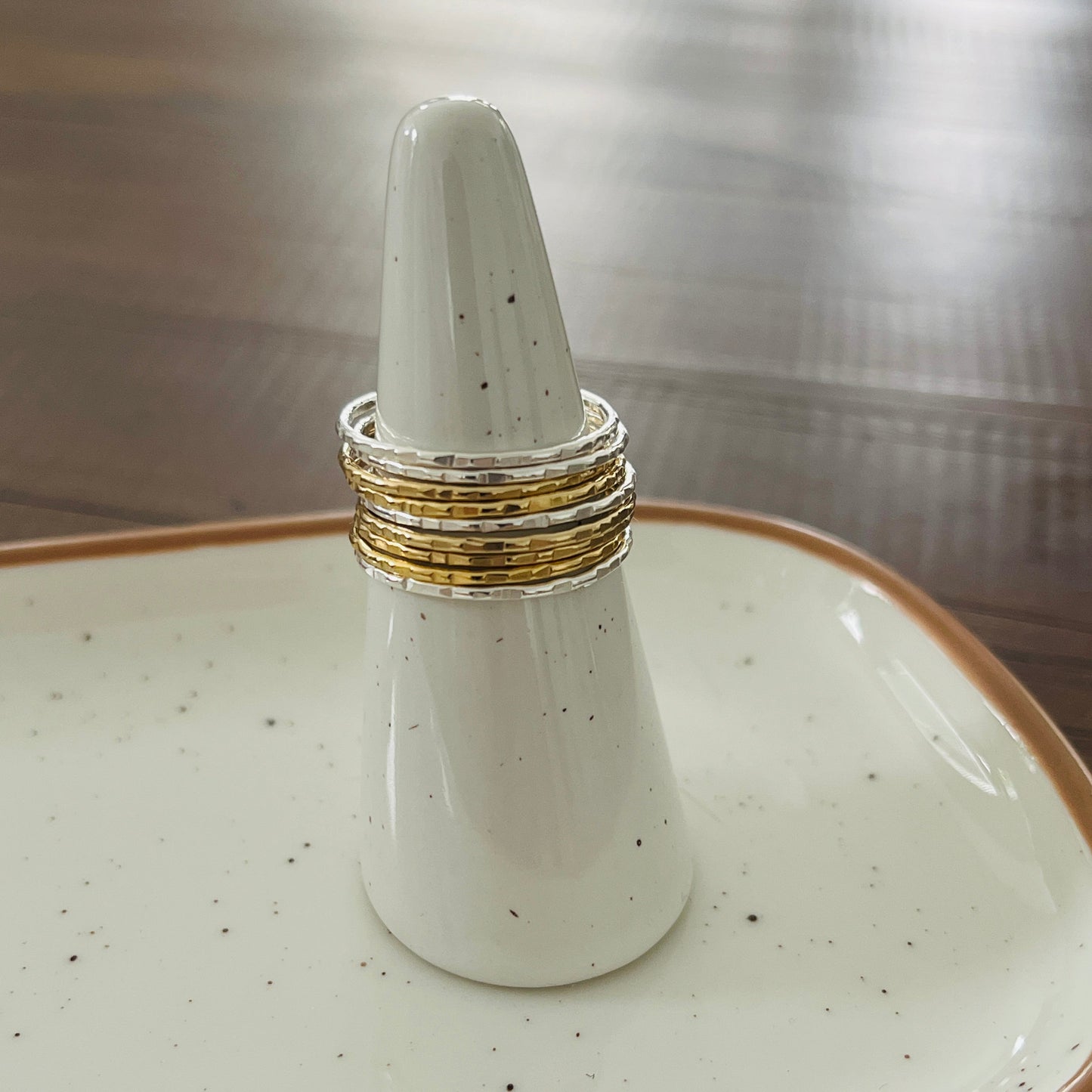 BAMBOO STACKING RING