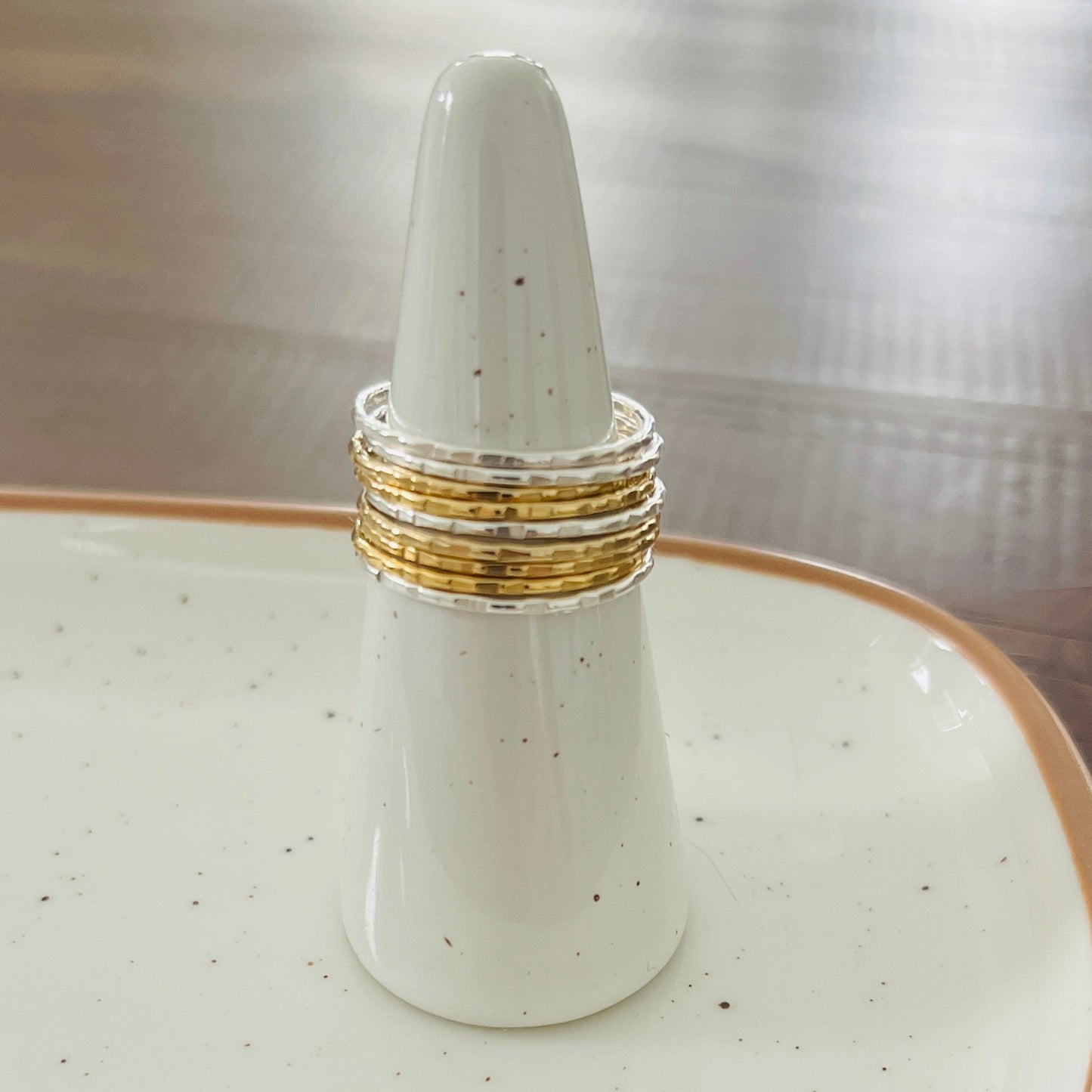 BAMBOO STACKING RING