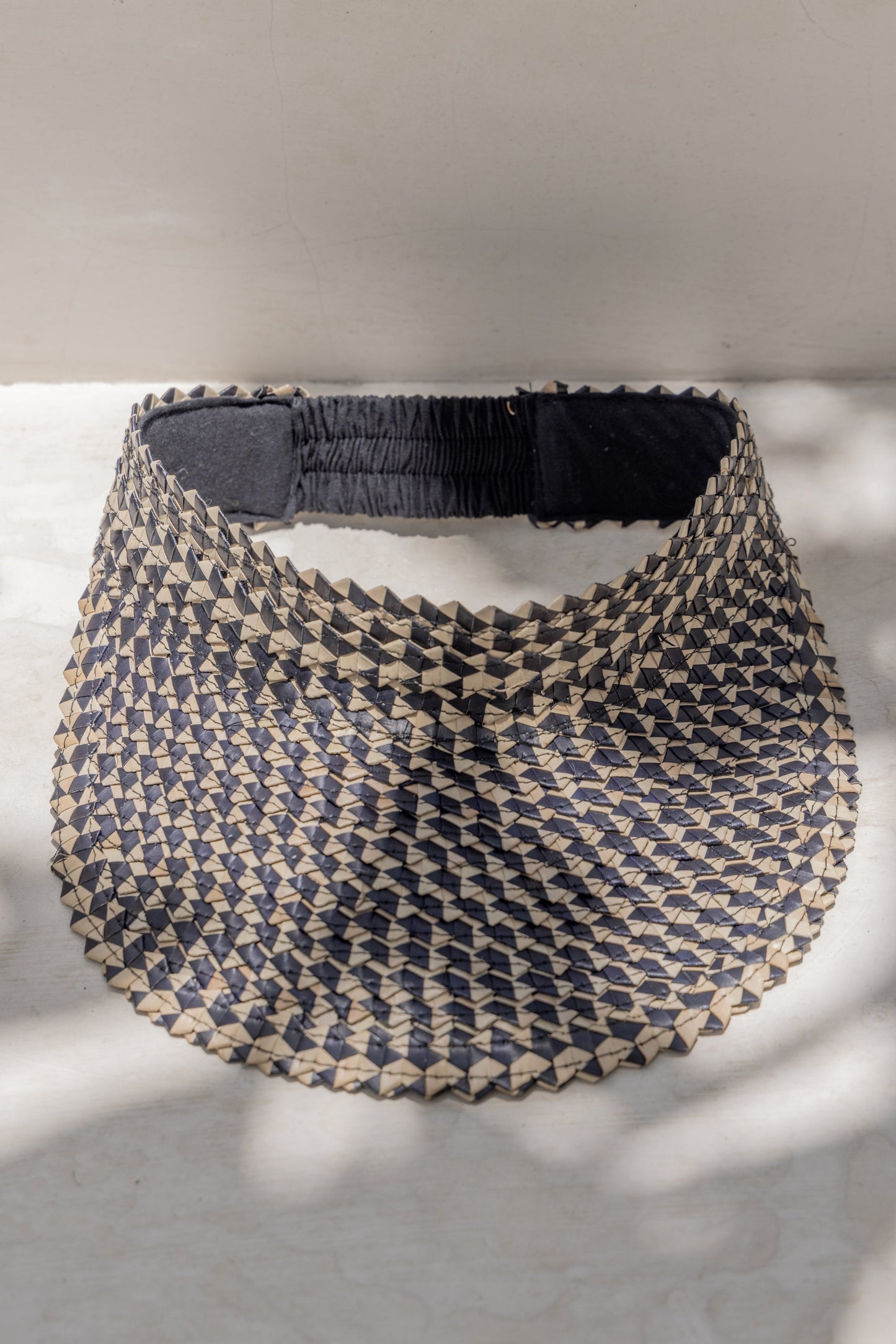 Ombre Rattan Sun Visors