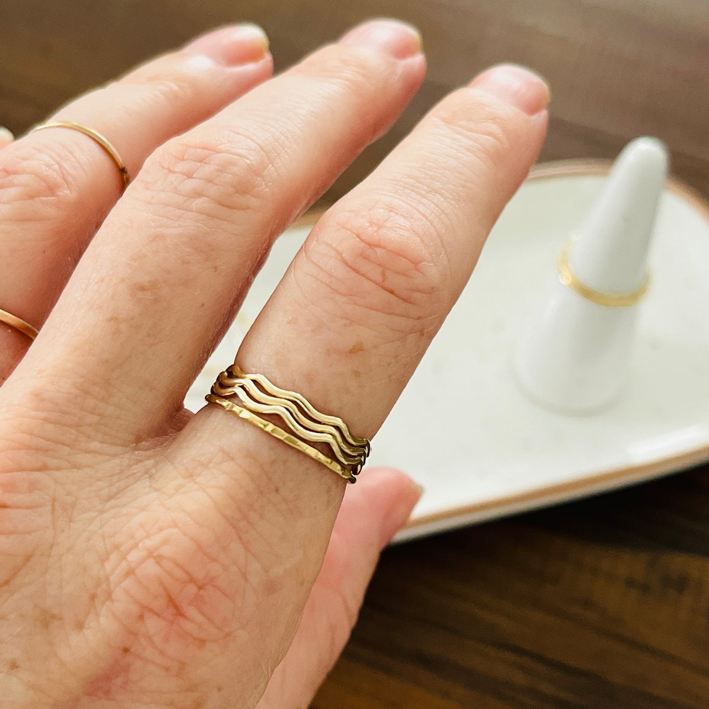 BAMBOO STACKING RING