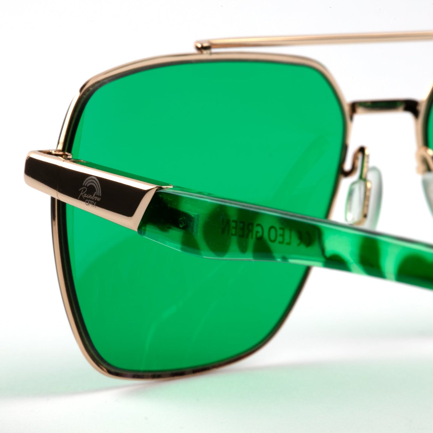 Green - Leo Sunglasses