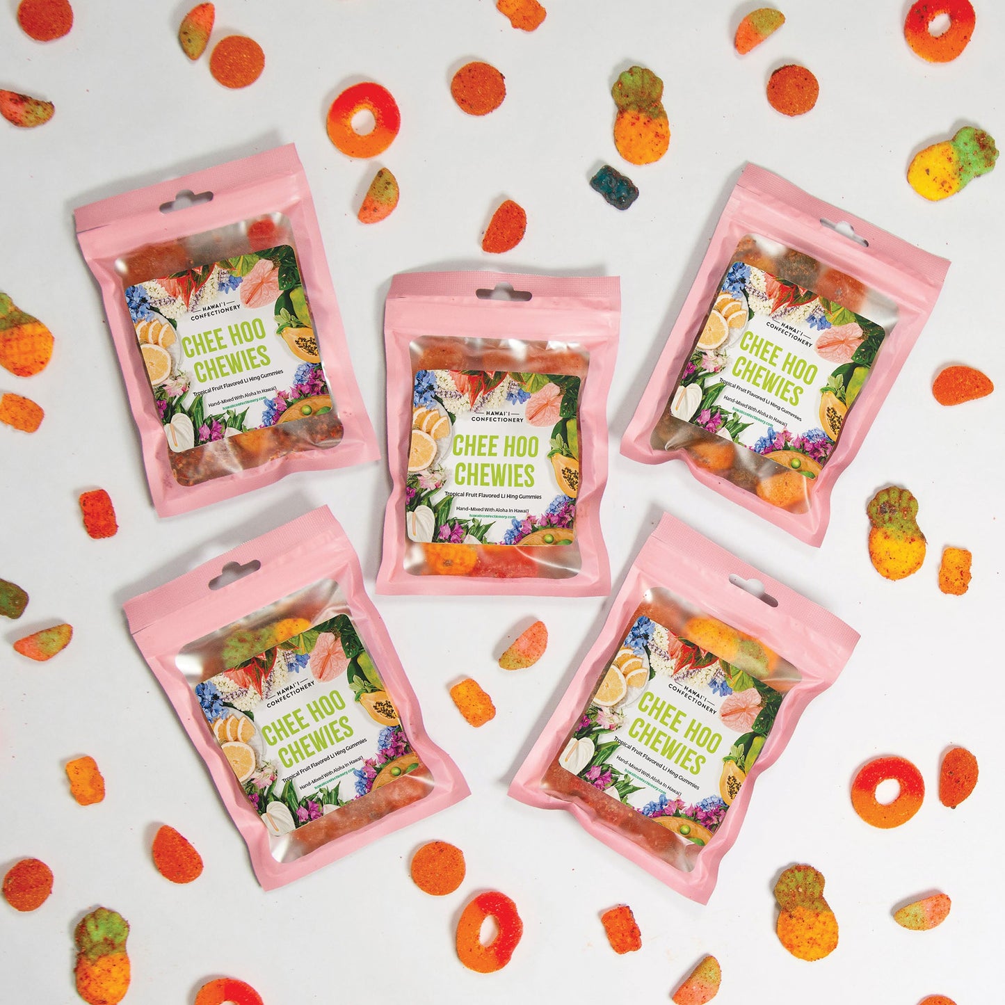 Chee Hoo Chewies - Tropical Fruit Gummies