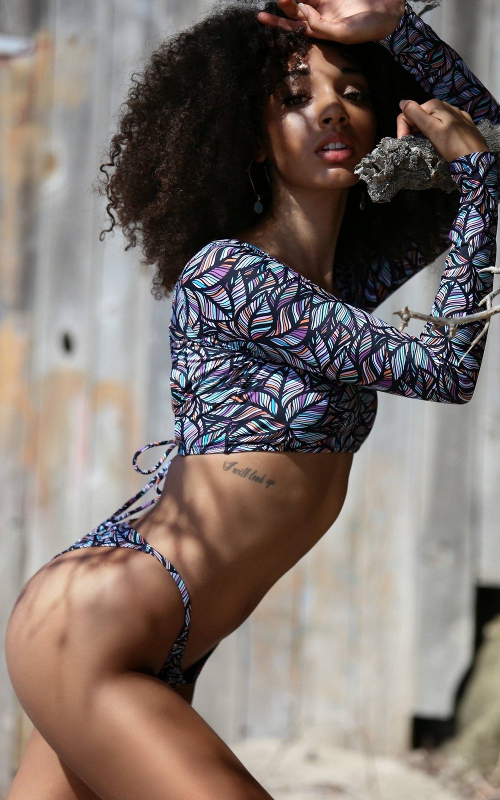 Huntington Crop Top - Black