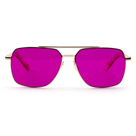 Magenta - Leo Sunglasses
