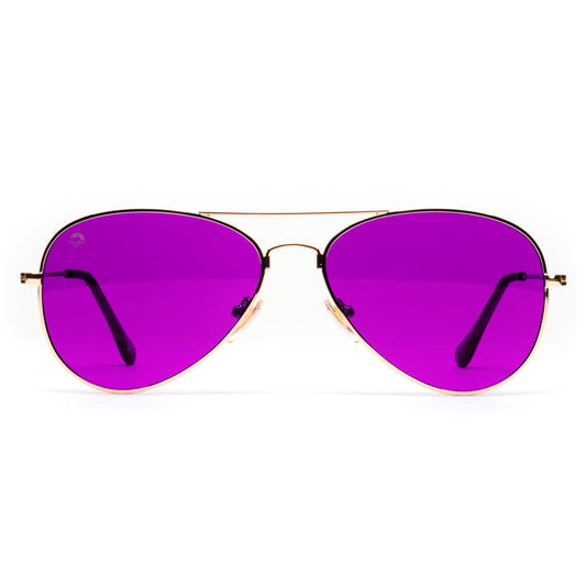 Magenta - Aviator Sunglasses