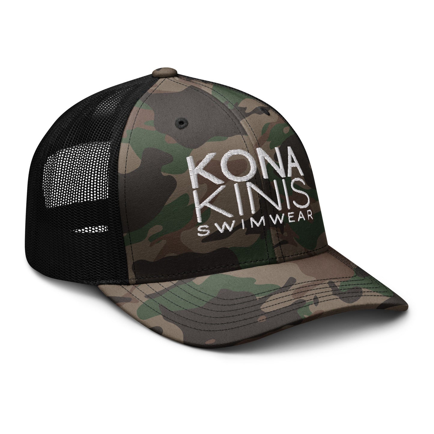 Camouflage trucker hat - Kona Kinis Swimwear