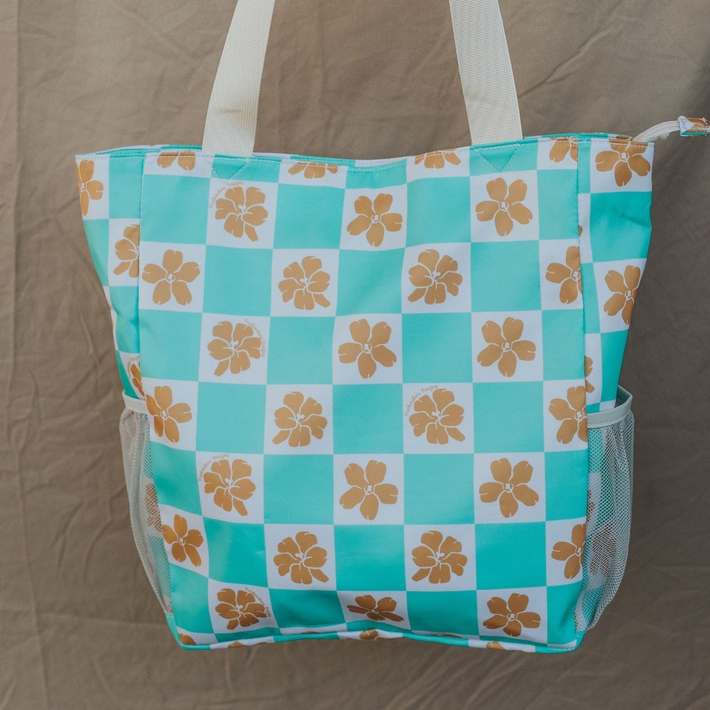 Holoholo Bag (Turquoise Checker)