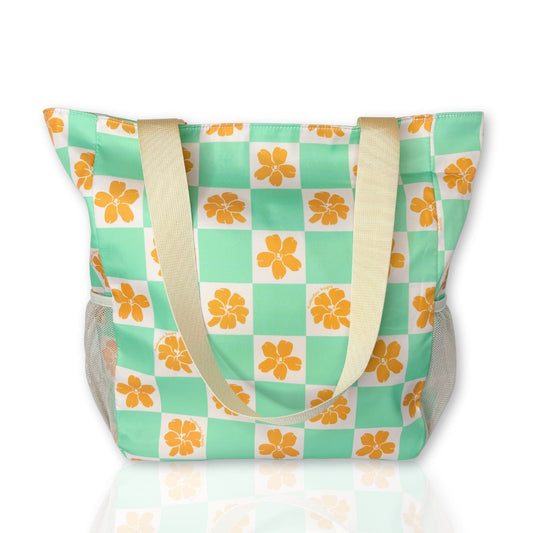 Holoholo Bag (Turquoise Checker)