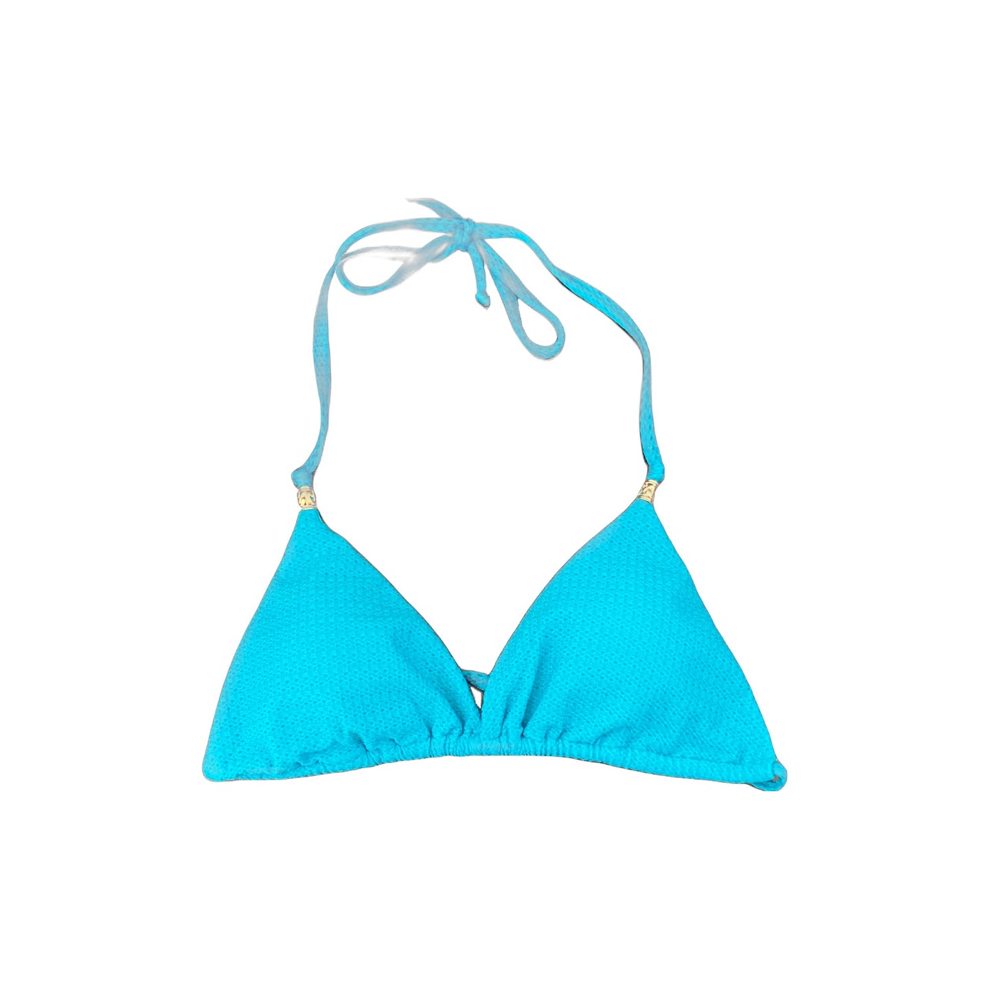 Azure Luxe Bikini Top
