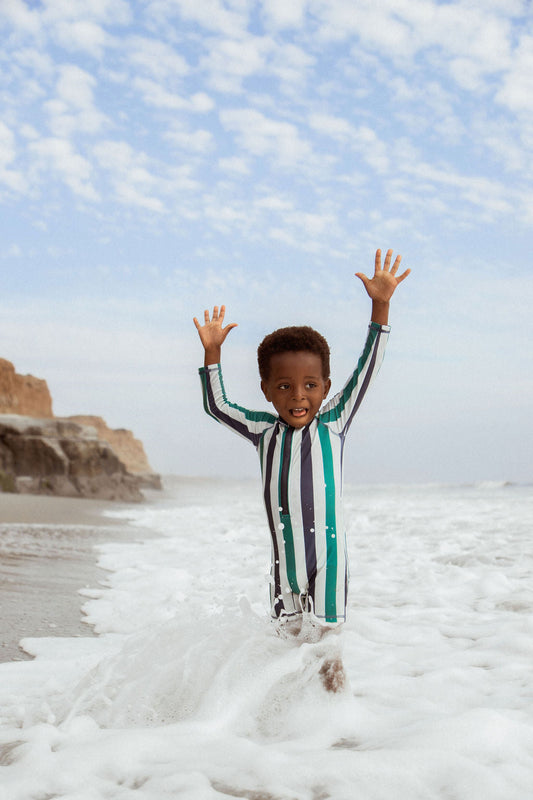 Kids Aspen Stripe Swimsuit