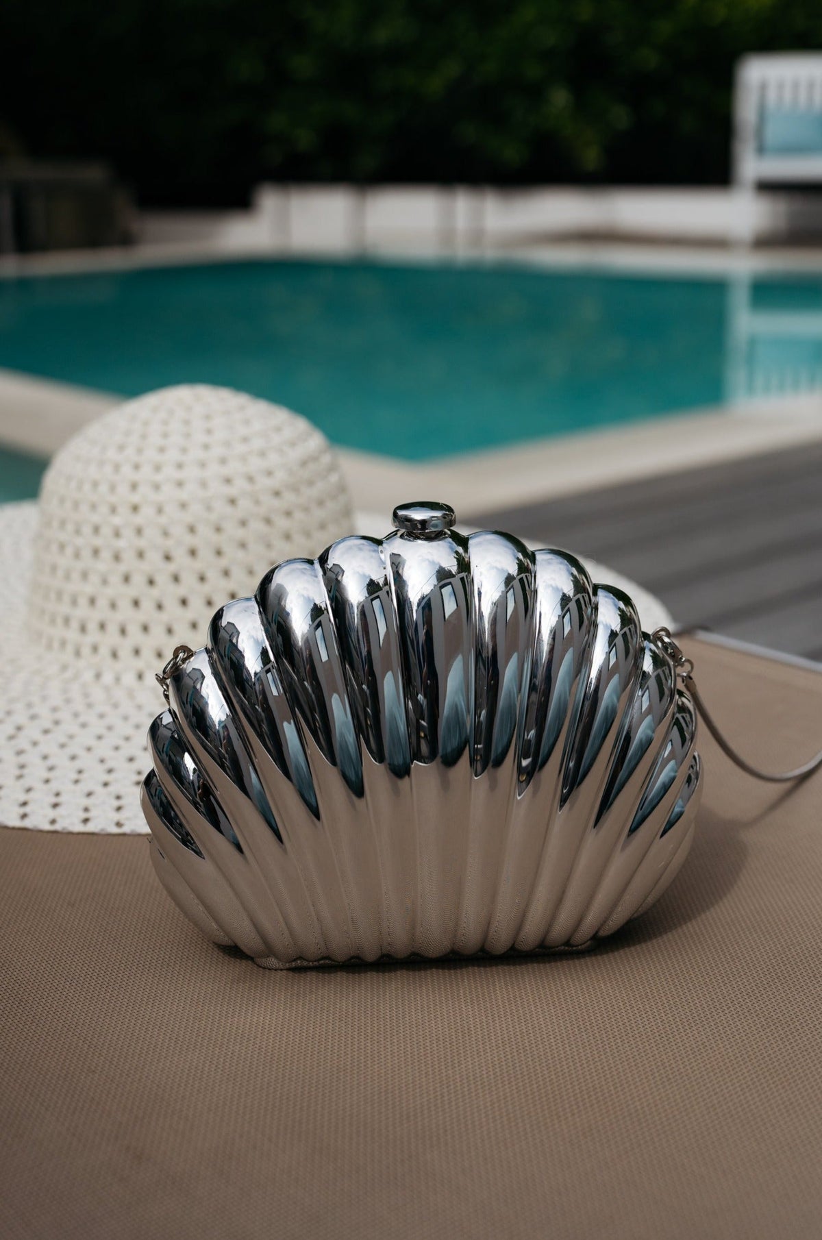 Seashell Purse in Clear