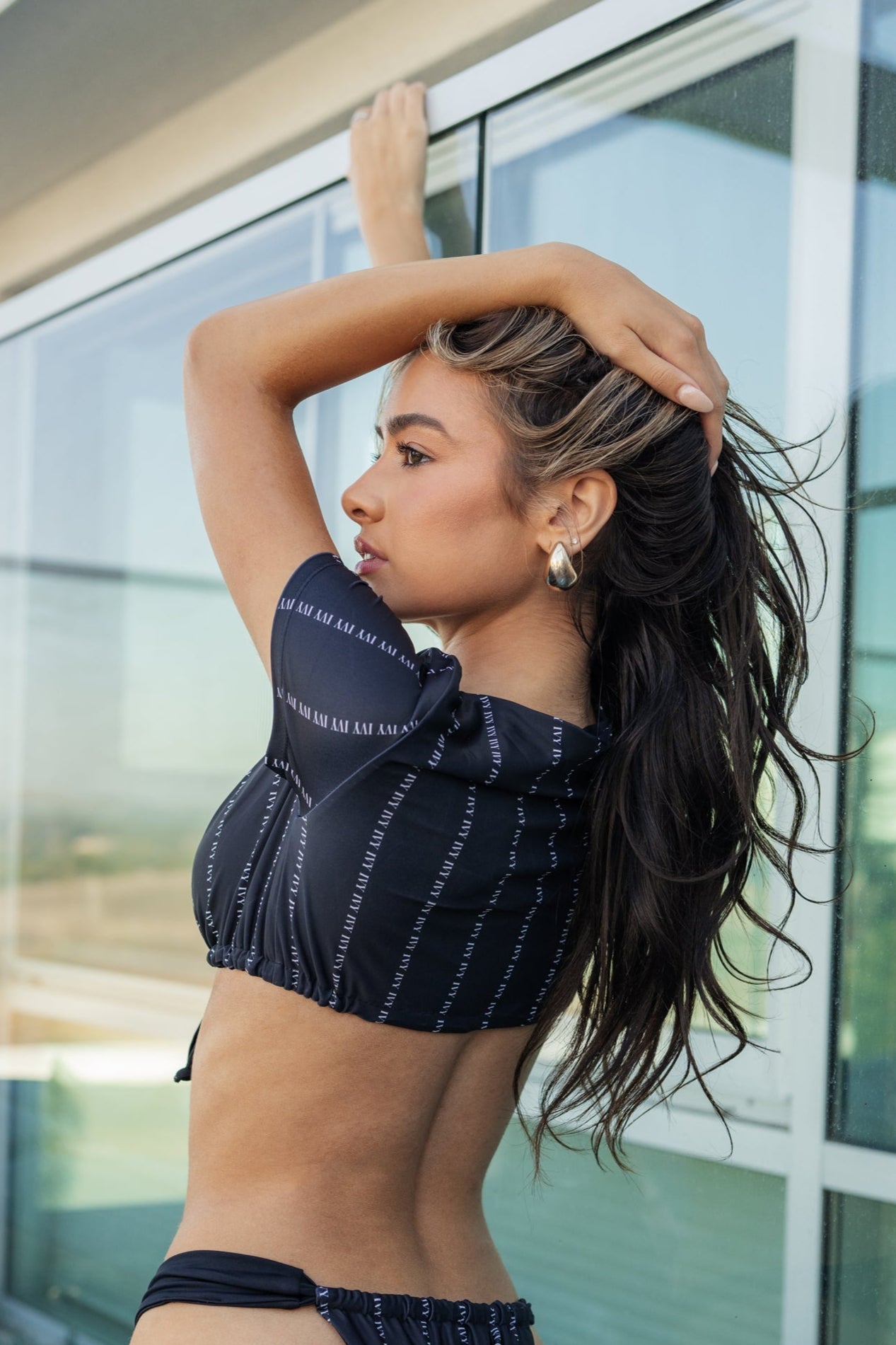 Naomi in Black Top