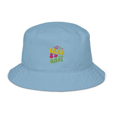 Load image into Gallery viewer, Organic bucket hat - take it easy
