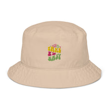 Load image into Gallery viewer, Organic bucket hat - take it easy
