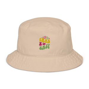 Organic bucket hat - take it easy
